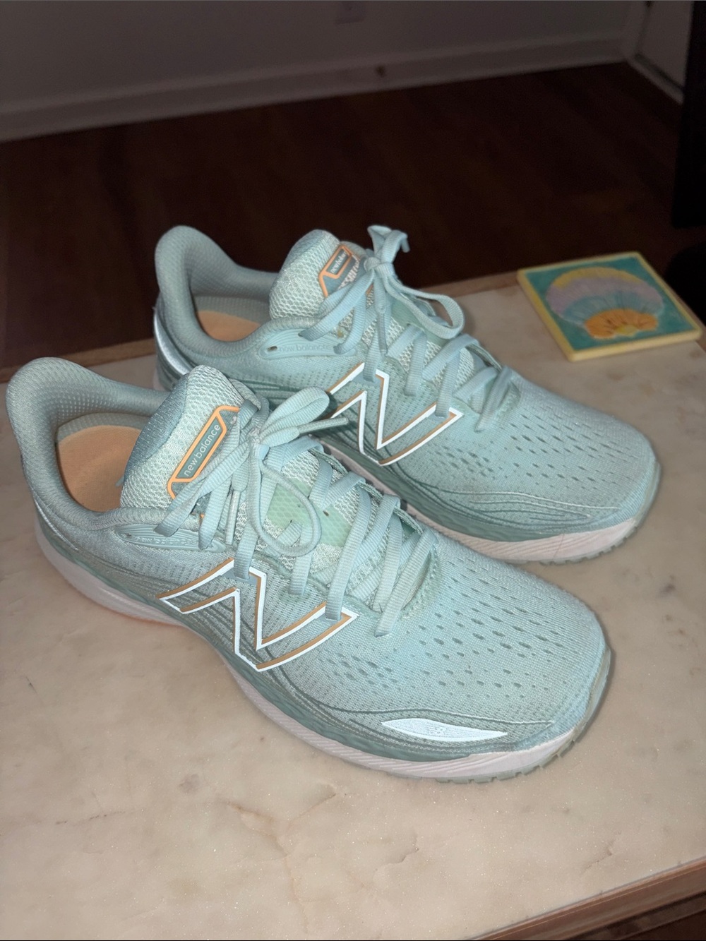 New Balance Freshfoam 860 Sea-foam Green Athletic Sneakers